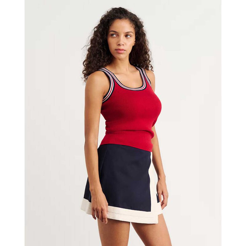 JAG Lydia Stripe Strap Knit Tank image number 2